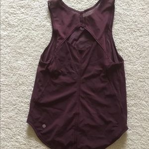 Lululemon sculpt tank size 6